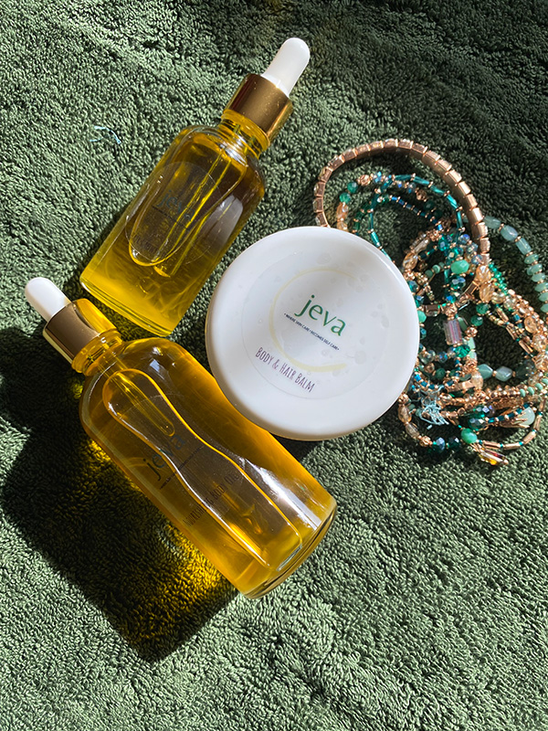 Jeva Hair and Body Balm with Bracelets